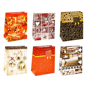 TSI 12 Geschenktaschen Weihnachten Serie 9 Motiv 83019-SG