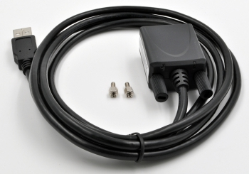 EXSYS EX-1311-2 cable de serie Negro 1,8 m USB tipo A DB-9