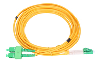 Extralink SC/APC-LC/APC| Patchkabel| Einzelmodus Duplex - Kabel - Single- bzw. Monomode-Faser