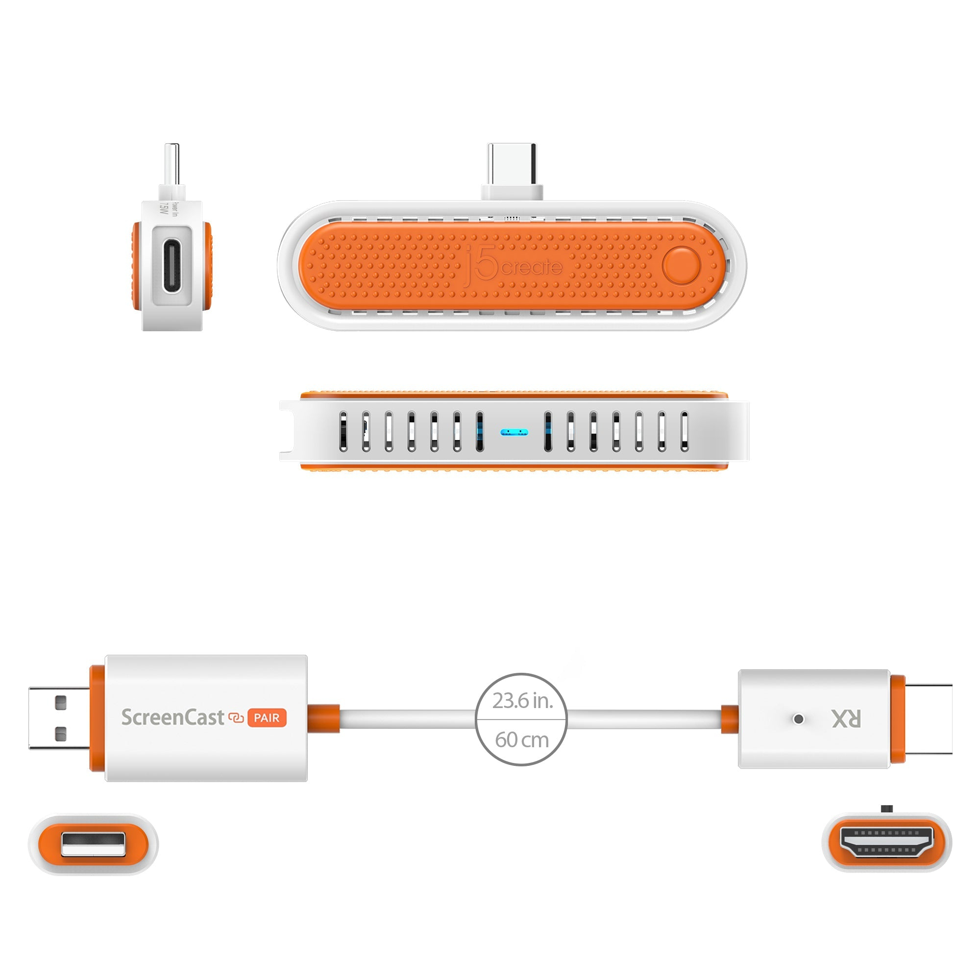 j5create SCREENCAST DUO MINI WIRELESS - Adapter