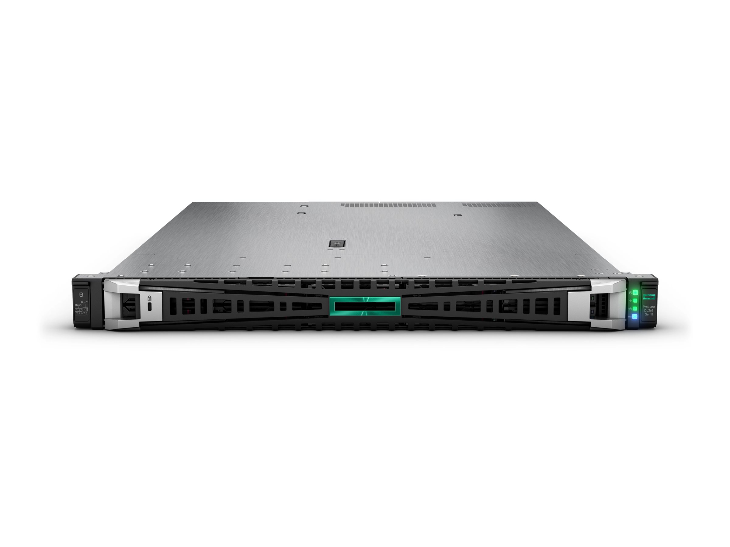 HPE ProLiant DL365 Gen11 - Server - Rack-Montage - 1U - zweiweg - 1 x EPYC 9224 / 2.5 GHz - RAM 64 GB - SATA/SAS/NVMe - Hot-Swap 6.4 cm (2.5)