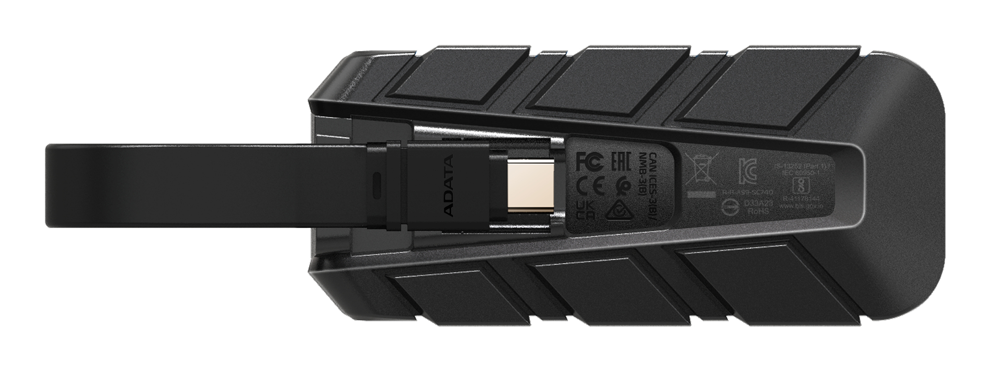 ADATA Externe SSD SC740 Plug&Go blue 1050/1000 MIL.STD
