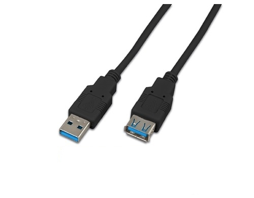 Wirewin USB 3.0 A-A MF 0.5 SW c�ble USB USB 3.2 Gen 1 (3.1 Gen 1) 0,5 m USB A 5 Gbit/s Noir