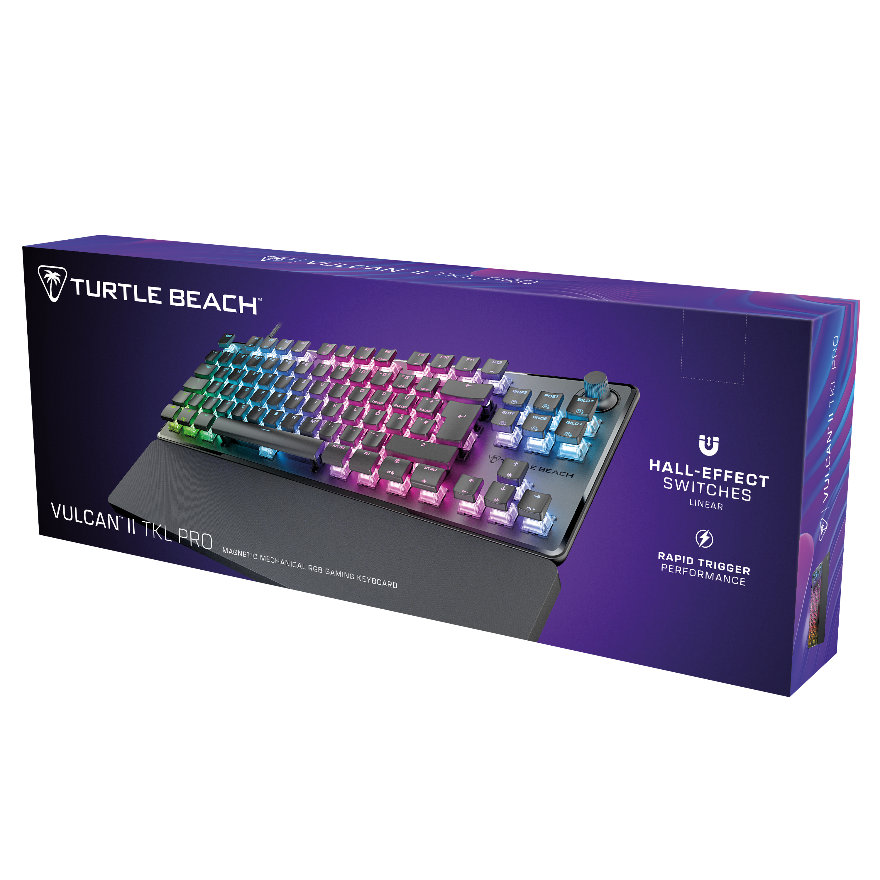 Turtle Beach Vulcan II TKL Pro tastiera Gaming USB AZERTY Tedesco Nero