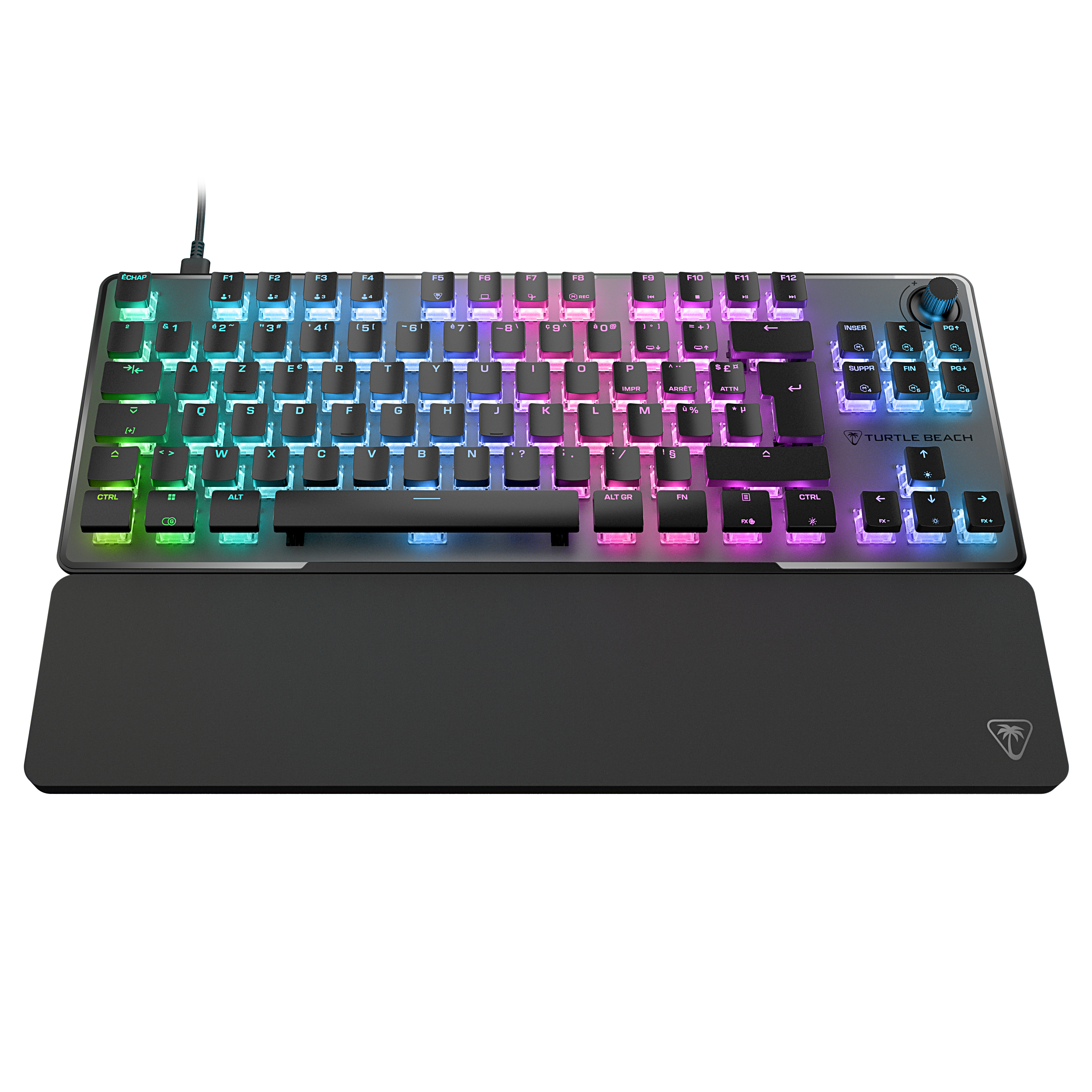 Turtle Beach Vulcan II TKL Pro tastiera Gaming USB AZERTY Tedesco Nero