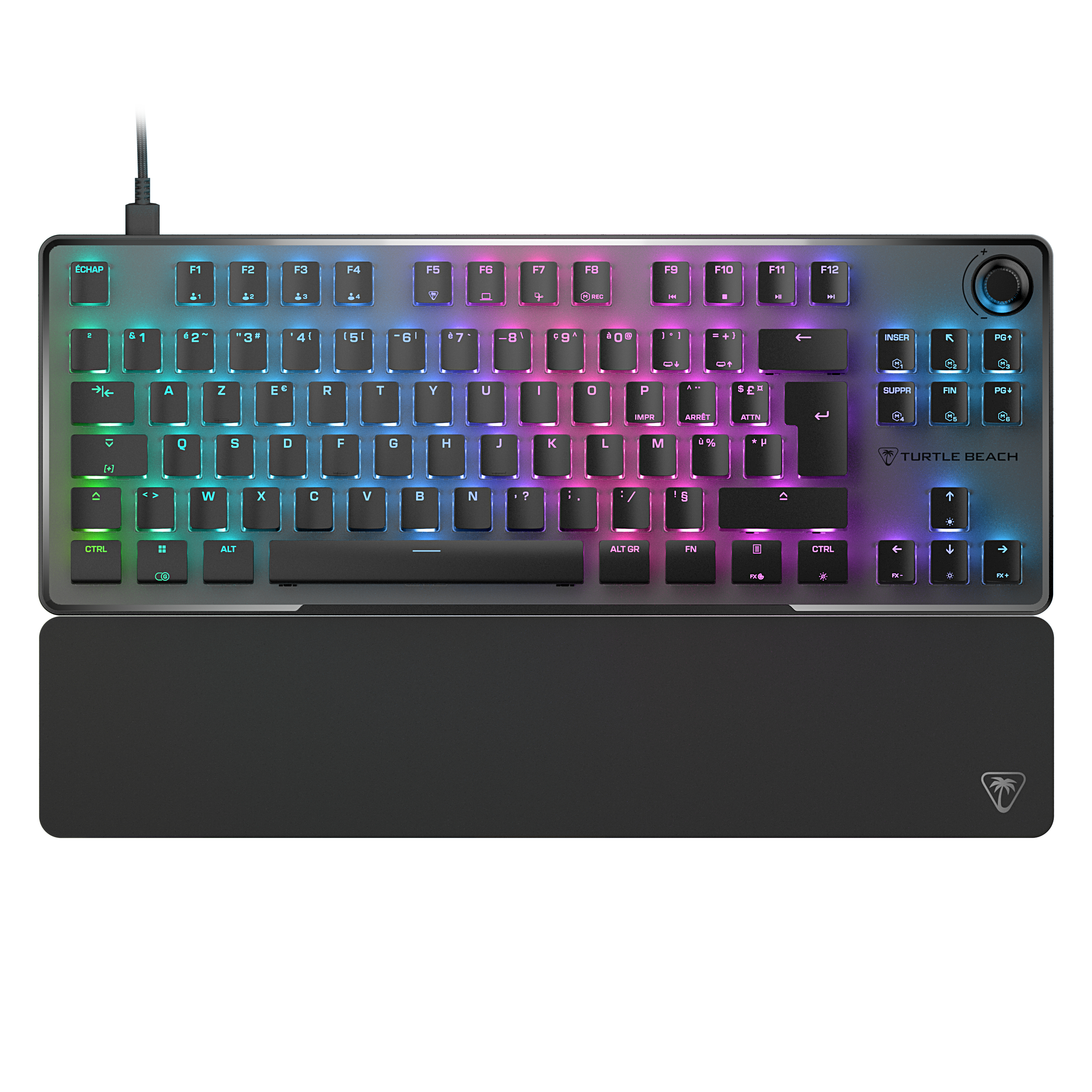 Turtle Beach Vulcan II TKL Pro tastiera Gaming USB AZERTY Tedesco Nero