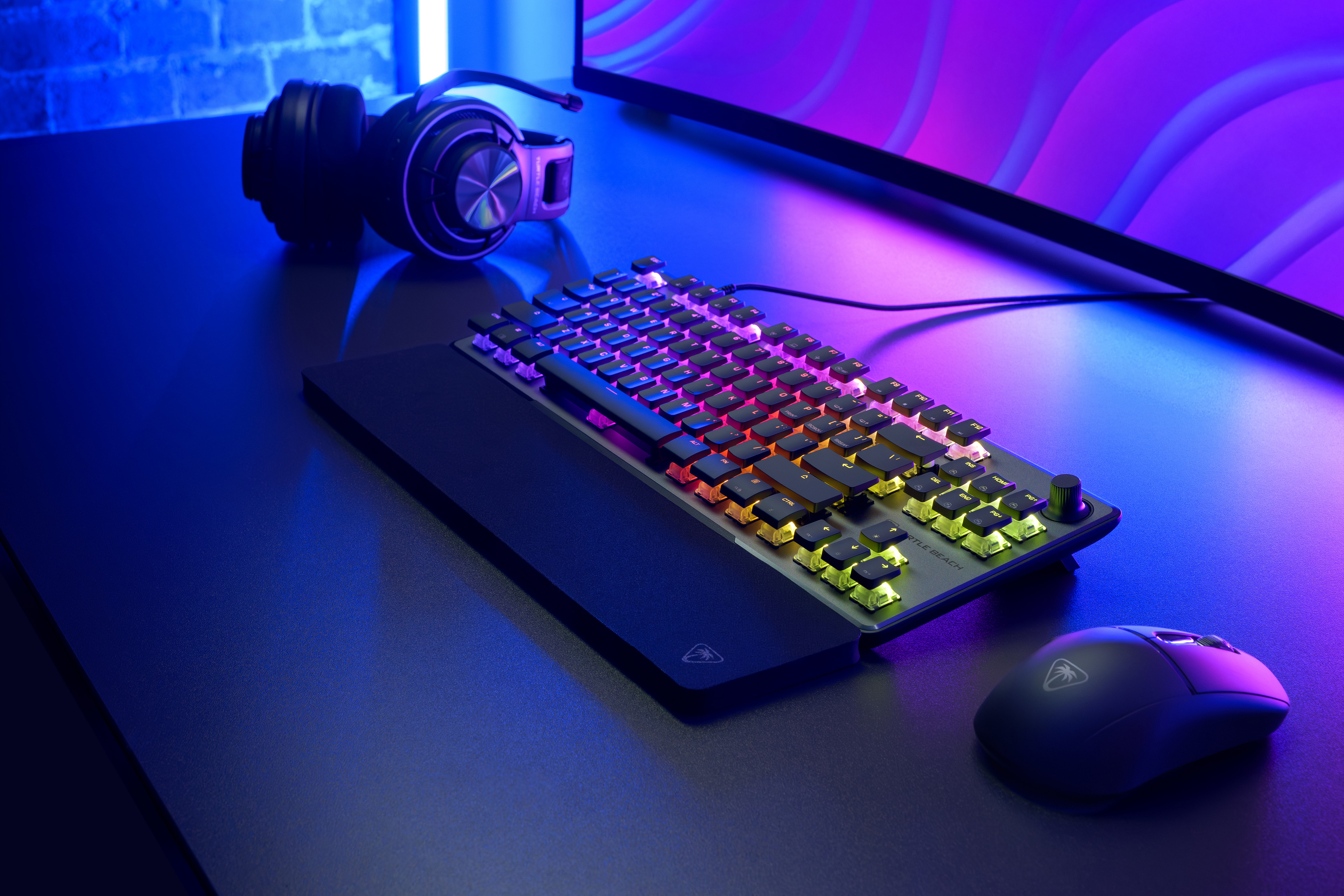 Turtle Beach Vulcan II TKL Pro tastiera Gaming USB AZERTY Tedesco Nero