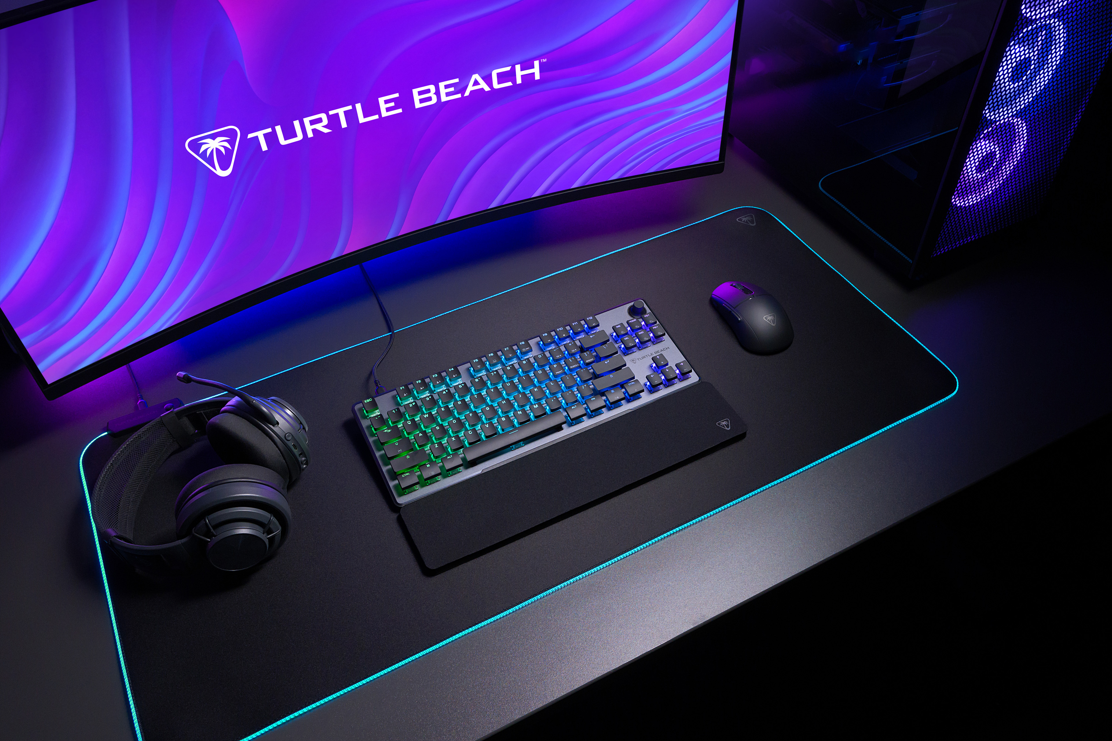 Turtle Beach Vulcan II TKL Pro tastiera Gaming USB AZERTY Tedesco Nero