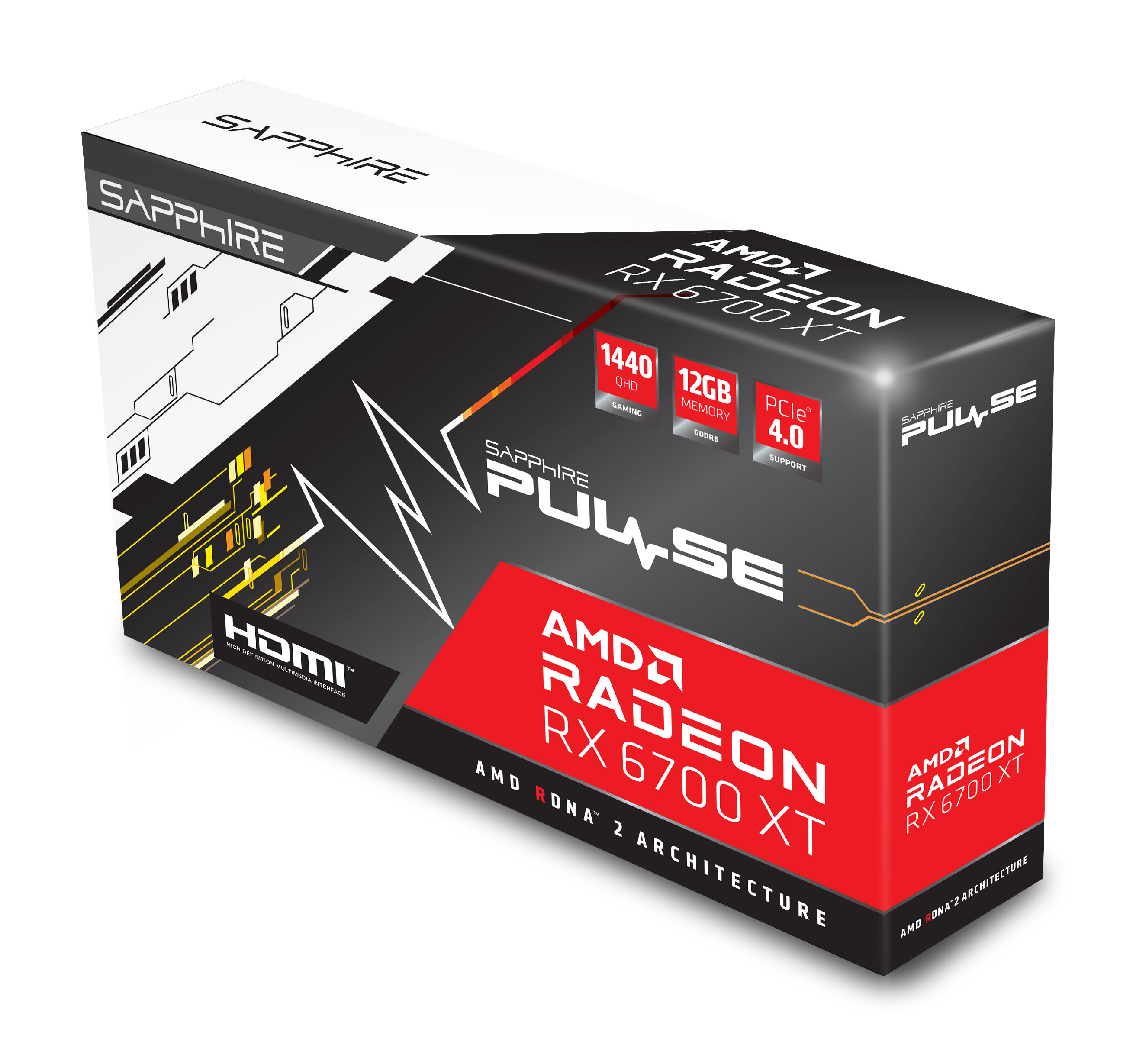 Sapphire 11306-09-20G | Sapphire PULSE Radeon RX 6700 XT AMD 12 GB