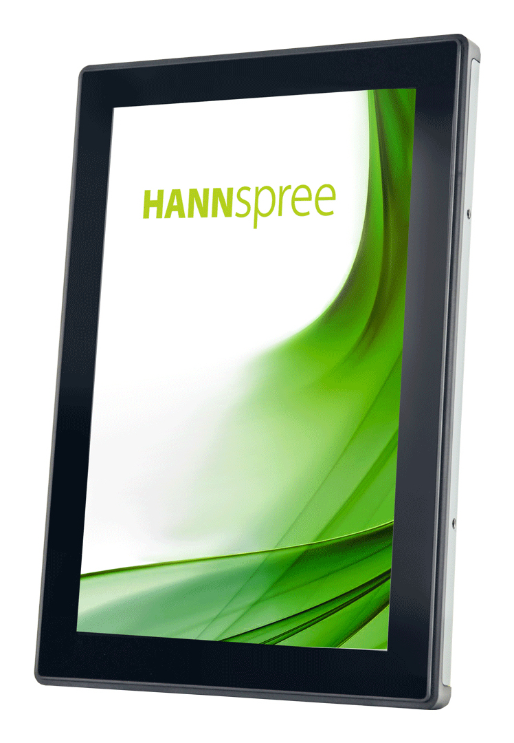 Hannspree Open Frame HO 105 HTB Pantalla plana para se�alizaci�n digital 25,6 cm (10.1) LCD 350 cd / m� HD Negro Pantalla t�ctil