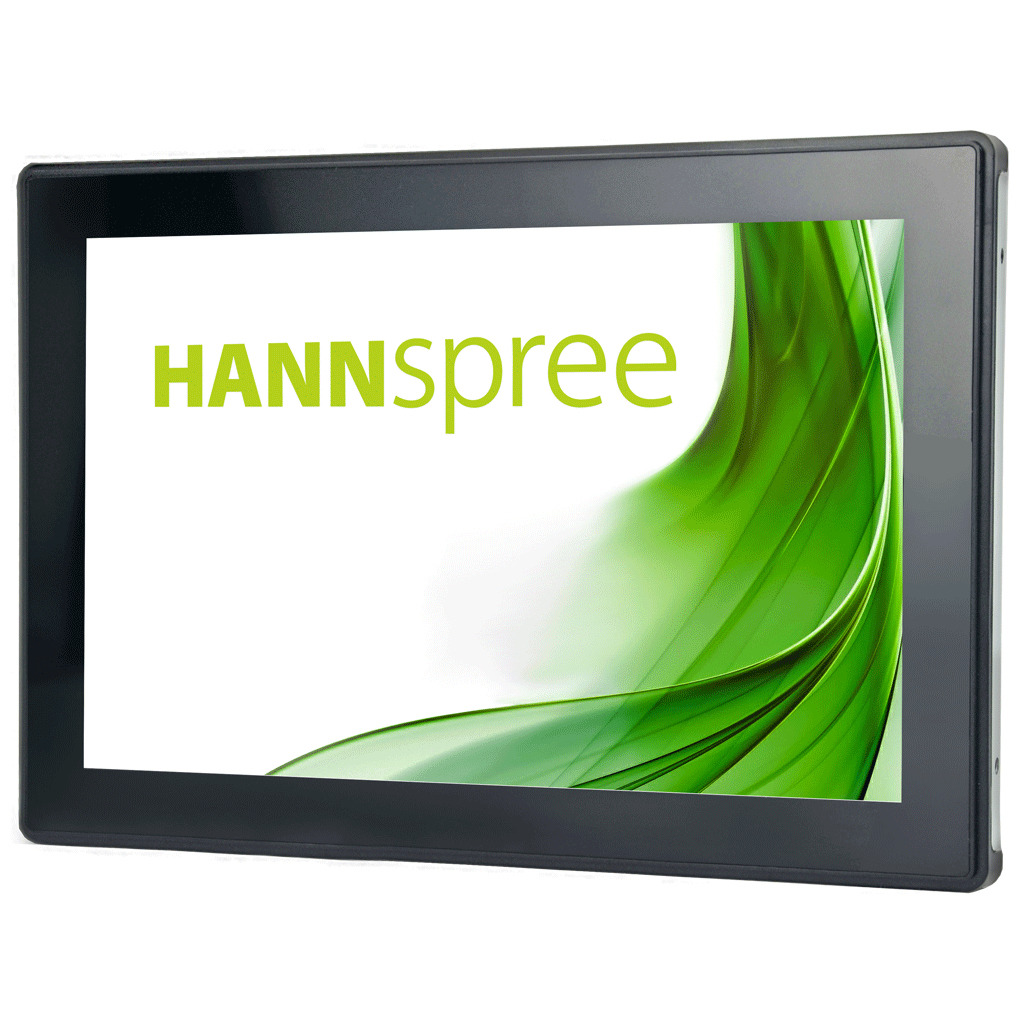 Hannspree Open Frame HO 105 HTB Pantalla plana para se�alizaci�n digital 25,6 cm (10.1) LCD 350 cd / m� HD Negro Pantalla t�ctil