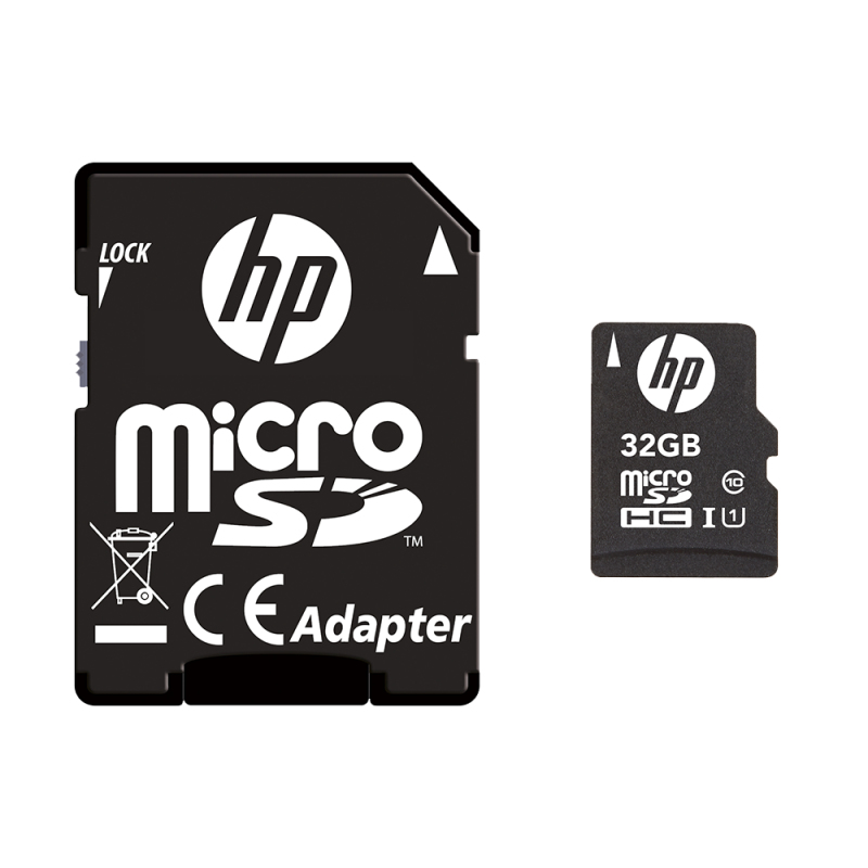 PNY HP - Flash-Speicherkarte (microSDHC/SD-Adapter inbegriffen)