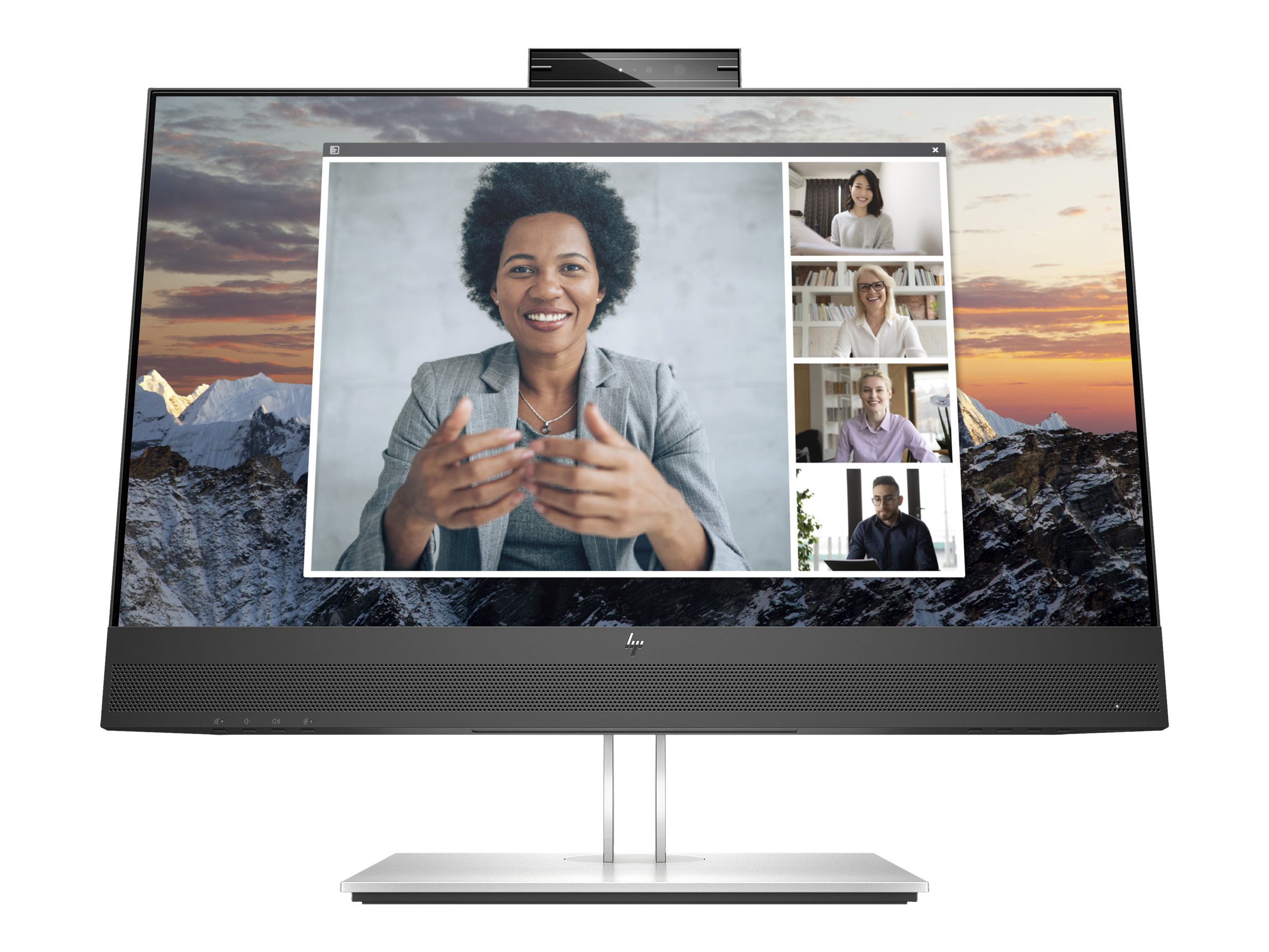 HP E24m G4 60,5 cm (23.8) 1920 x 1080 Pixeles Full HD Negro, Plata
