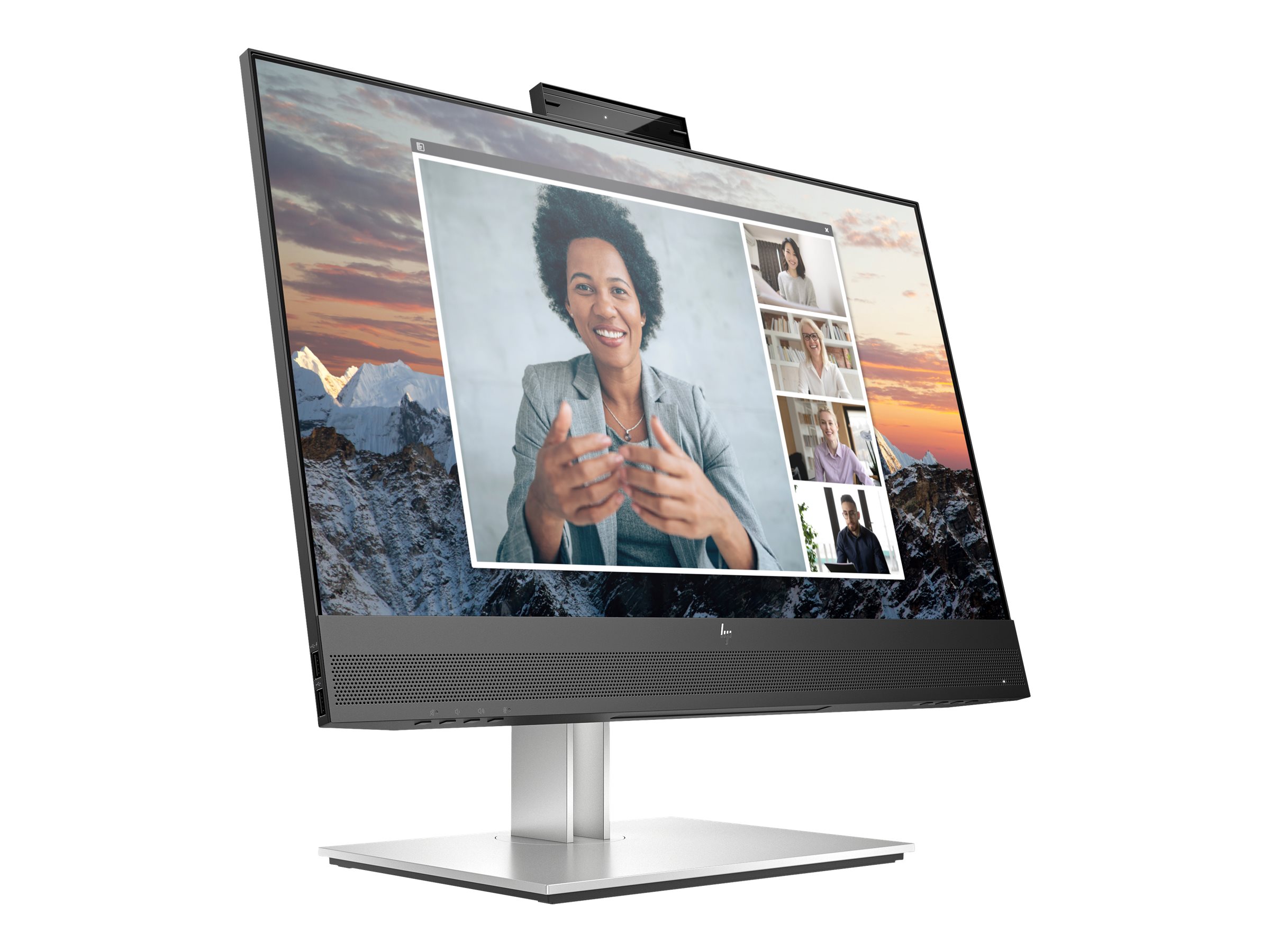 HP E24m G4 60,5 cm (23.8) 1920 x 1080 Pixeles Full HD Negro, Plata