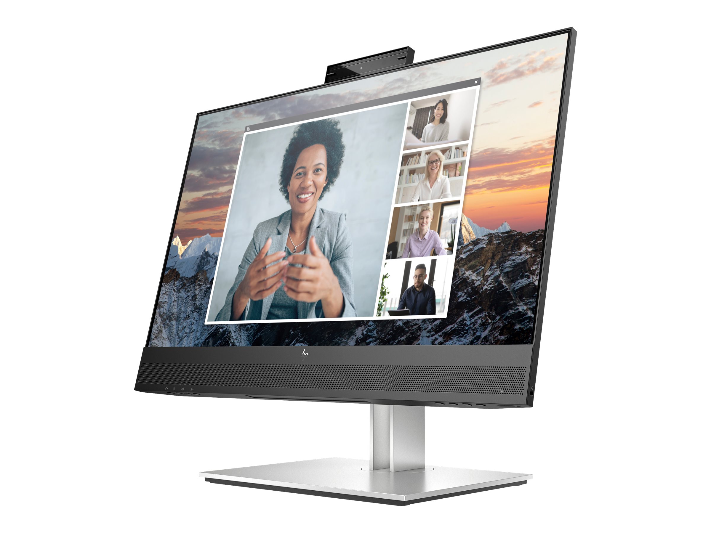 HP E24m G4 60,5 cm (23.8) 1920 x 1080 Pixeles Full HD Negro, Plata