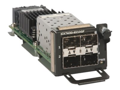 Brocade Ruckus - Erweiterungsmodul - 10 Gigabit SFP+ / SFP (mini-GBIC)