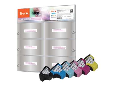 Peach Combi-Pack - 6er-Pack - Schwarz, Gelb, Cyan, Magenta, hellmagentafarben, hell Cyan