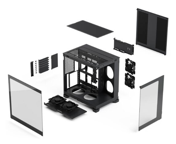 Fractal Design Pop 2 Vision Tower Black