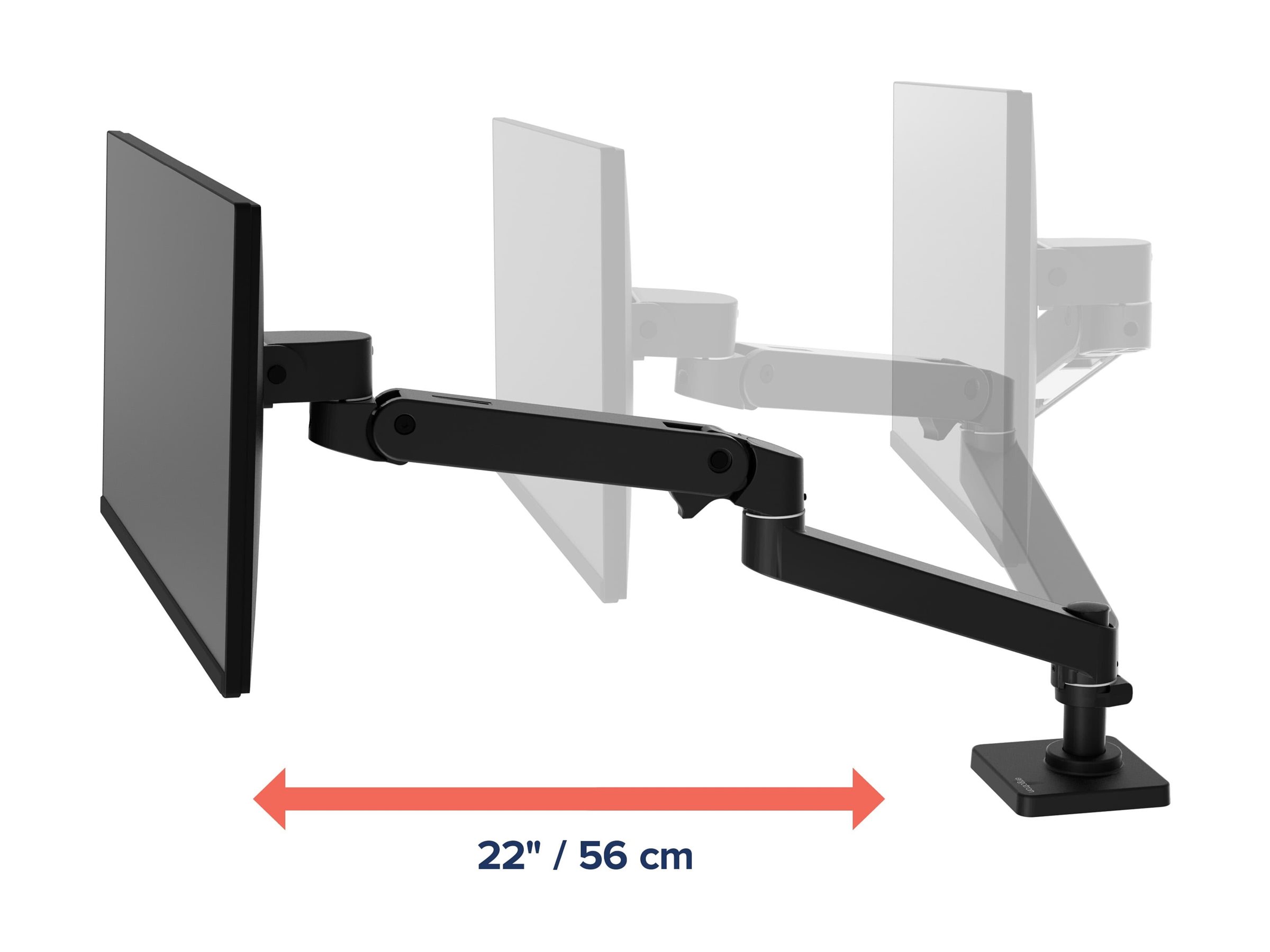 Ergotron LX Pro Series 45-712-292 soporte para monitor 86,4 cm (34) Escritorio Negro