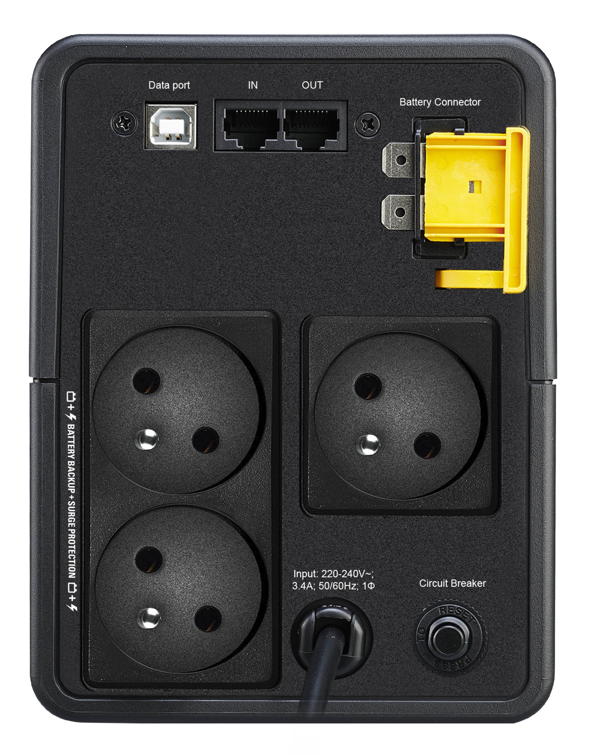 APC BX750MI-FR gruppo di continuit� (UPS) A linea interattiva 0,75 kVA 410 W 3 presa(e) AC