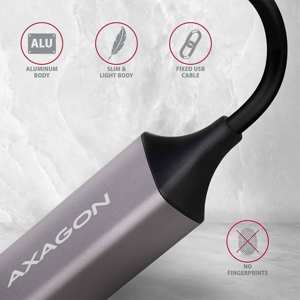Axagon ADE-TRC adaptador y tarjeta de red Ethernet 5000 Mbit/s