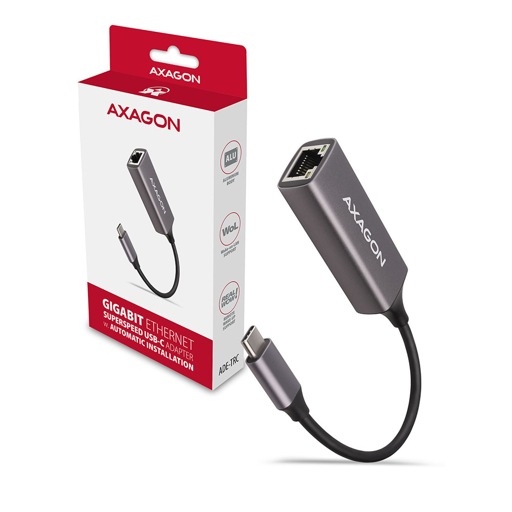 Axagon ADE-TRC adaptador y tarjeta de red Ethernet 5000 Mbit/s