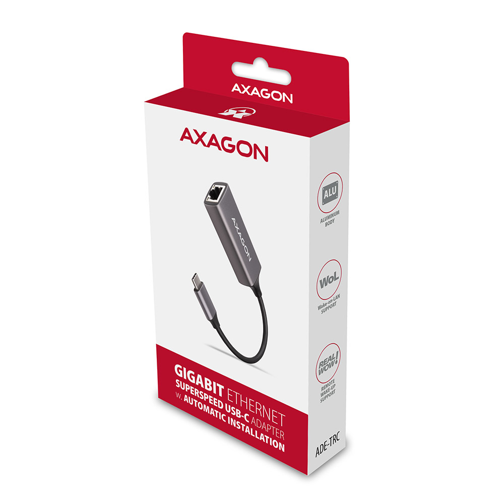 Axagon ADE-TRC adaptador y tarjeta de red Ethernet 5000 Mbit/s
