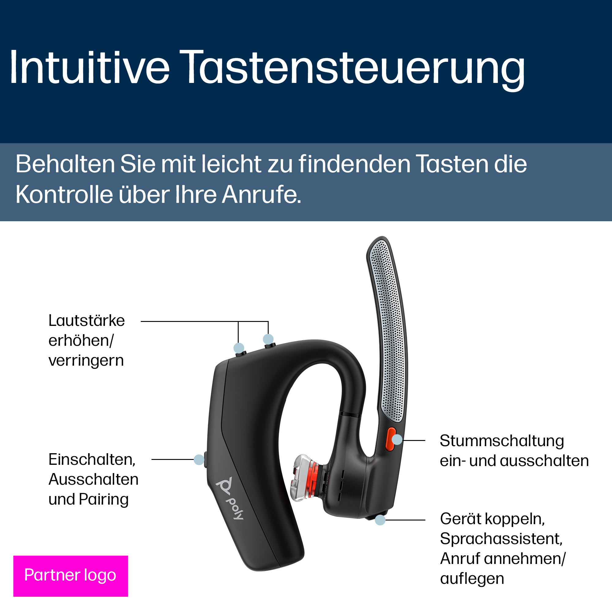 Poly Micro-casque Voyager Legend 30