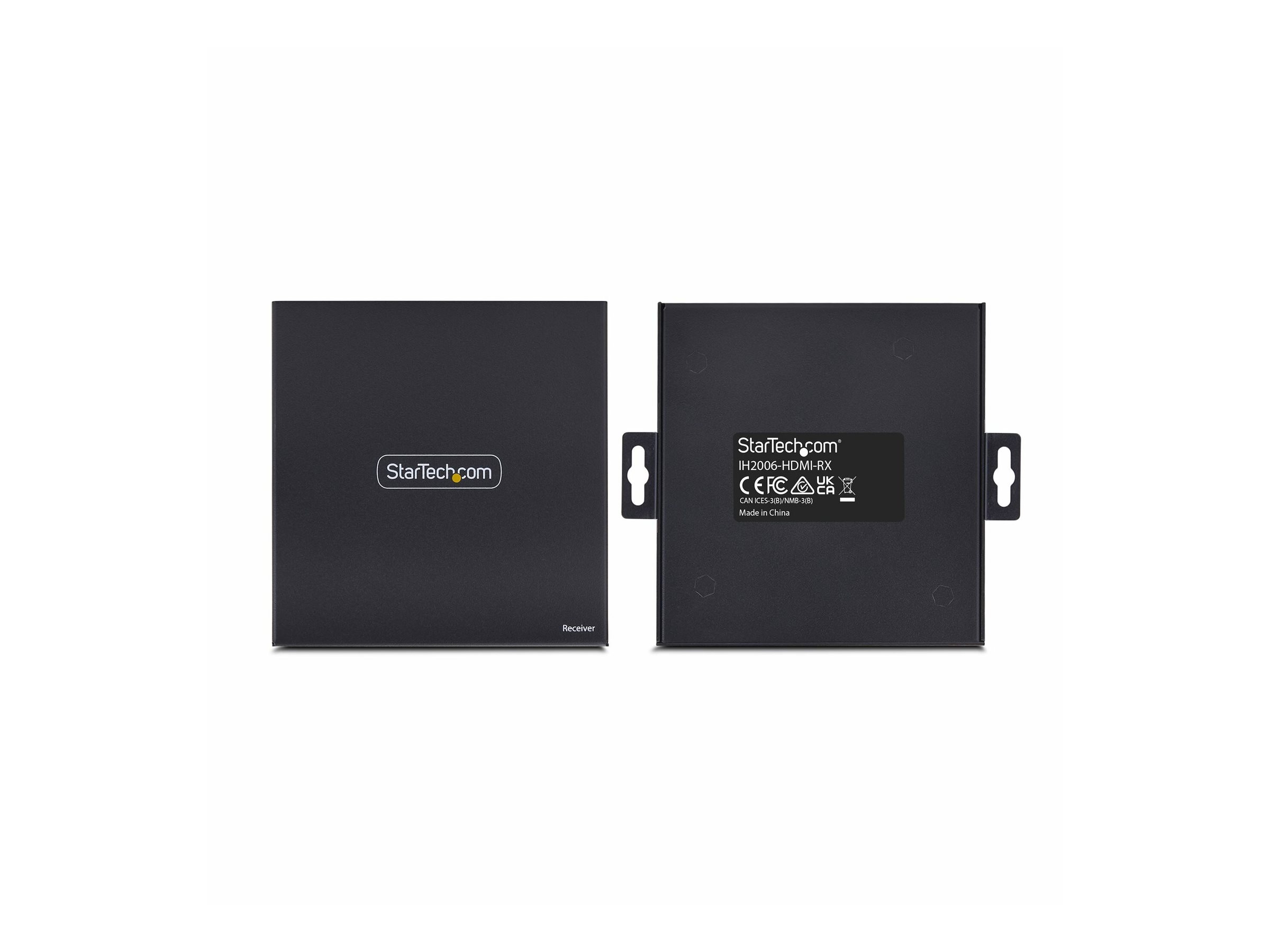 StarTech.com HDMI Receiver Over IP Network for the IH2006 Product Series, 4K 60Hz, Driverless, AVoIP, Includes Mounting Kit, Receiver Only