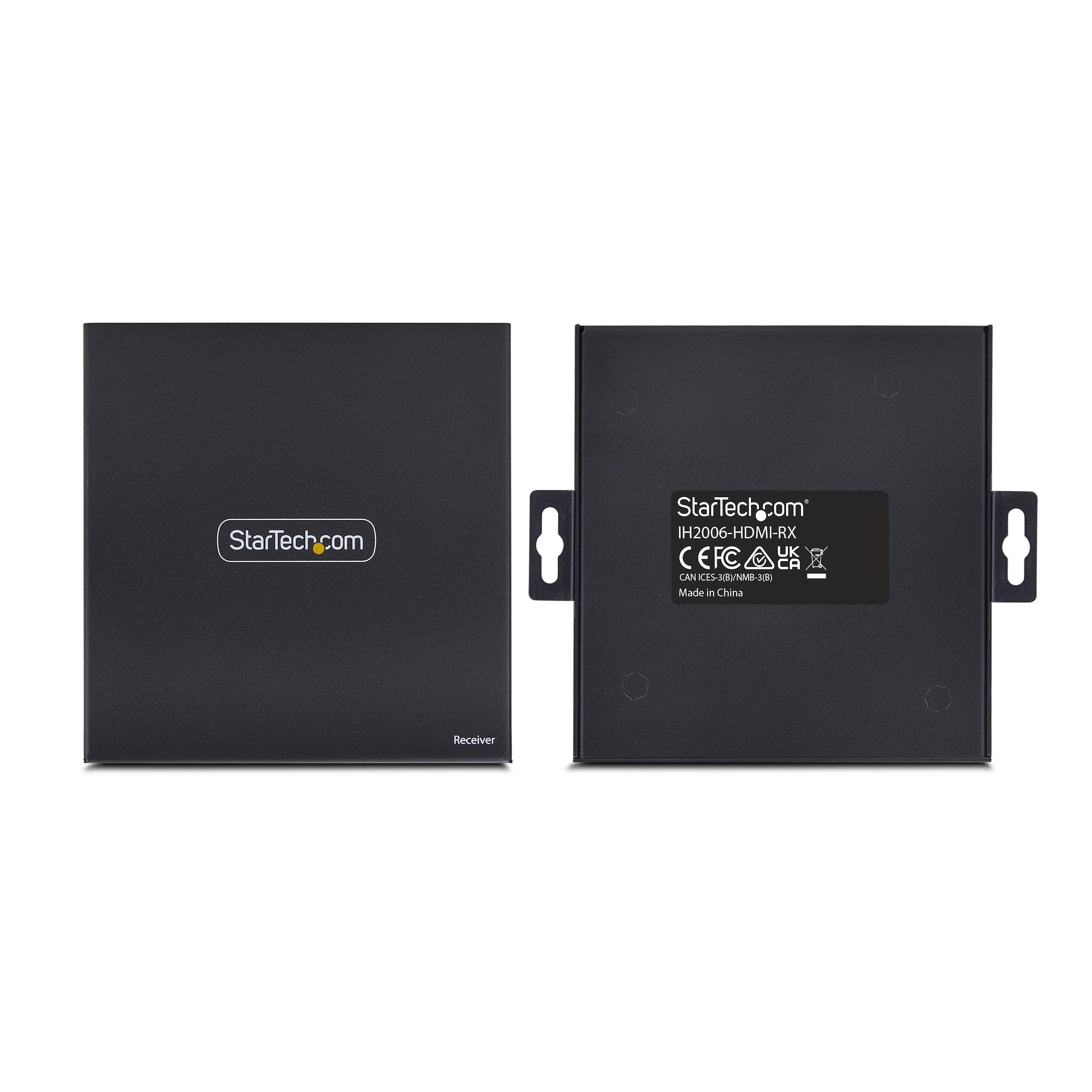 StarTech.com HDMI Receiver Over IP Network for the IH2006 Product Series, 4K 60Hz, Driverless, AVoIP, Includes Mounting Kit, Receiver Only