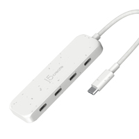 j5create Concentrador USB-C a 4 puertos de tipo C de 2� generaci�n ecol�gico