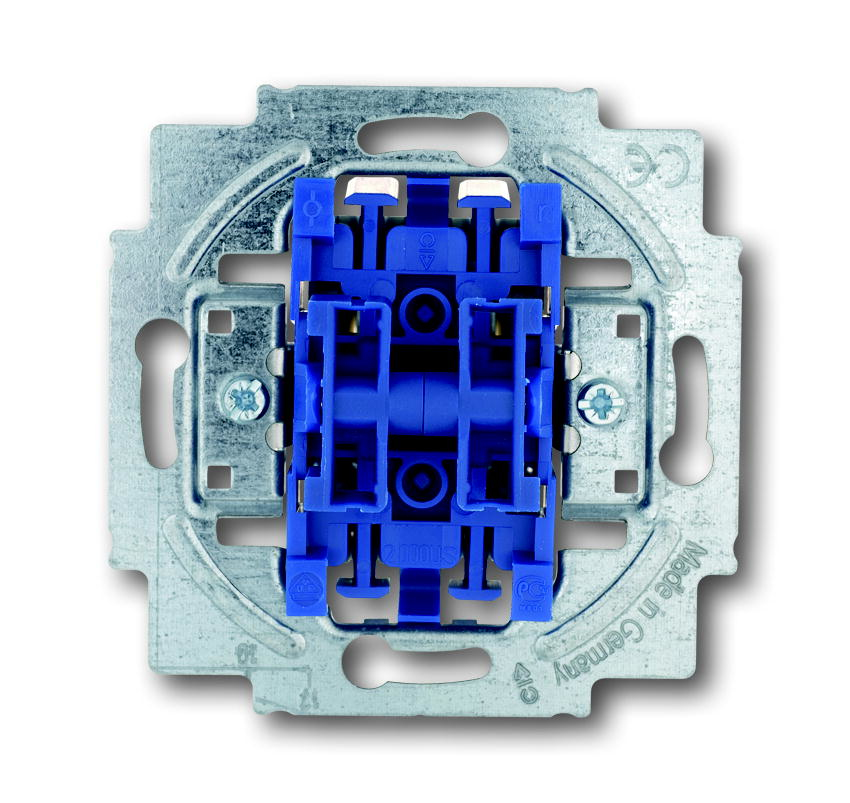 BUSCH JAEGER 2000/4 US - 1P - Blau - Silber - 6415 6415/24 - 250 V