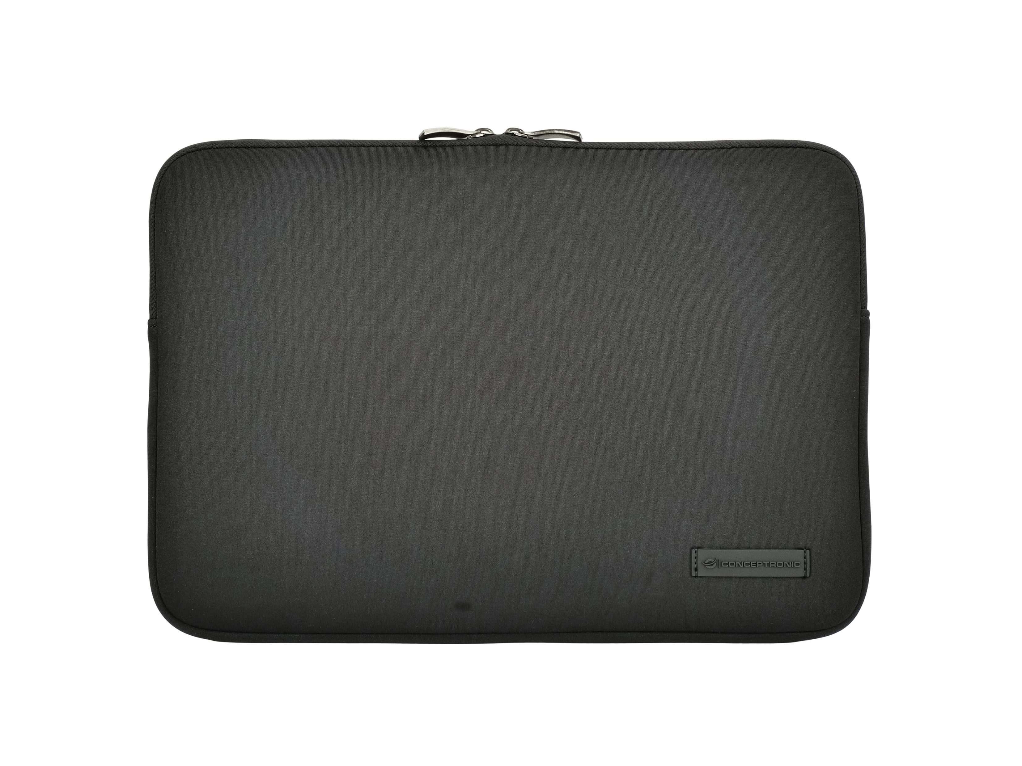 Conceptronic OBRIX01B Laptop Sleeve 12, 12 Inch Notebook Protective Bag, Compatible with iPad Pro 12.9, Surface Pro 9/8/X, and 11.6-12 Chromebooks, Made with Recycled Materials