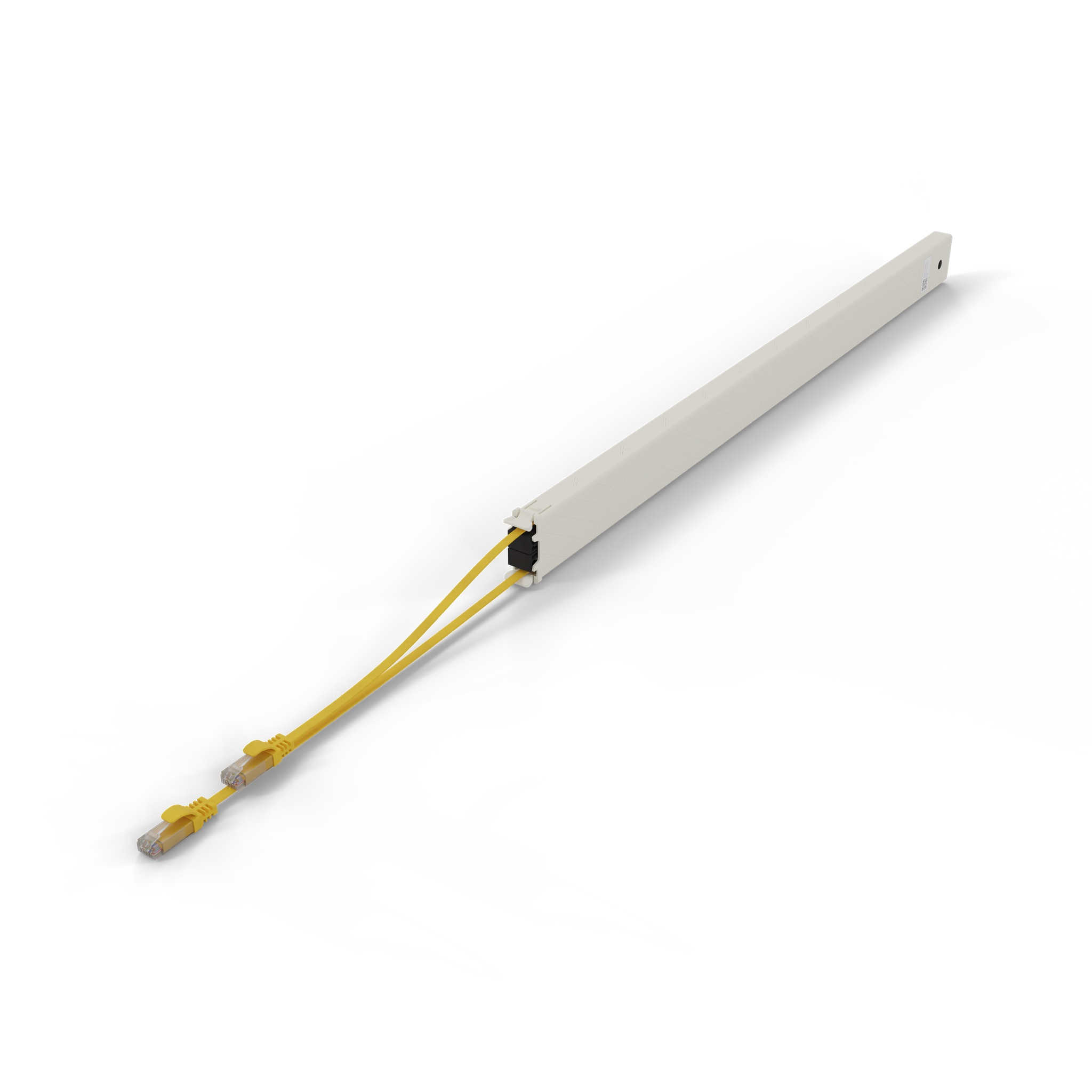 PATCHBOX CONE46UTPYL cavo di rete Giallo 2,5 m Cat6a U/UTP (UTP)