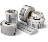 Zebra Z-Select 2000D - Papier - Acrylkleber - beschichtet - perforiert - hochwei - 101.6 x 101.6 mm 8400 Etikett(en) (12 Rolle(n)