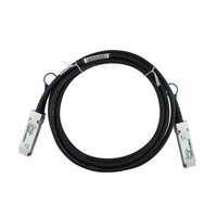 BlueOptics QSFP28-DAC-0.5M-MA-BL cable infiniBanc 0,5 m Naranja