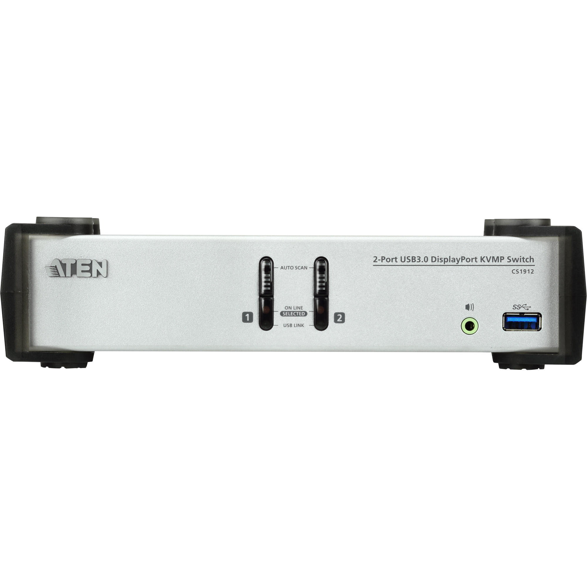 ATEN CS1912 KVM switch Black, Grey