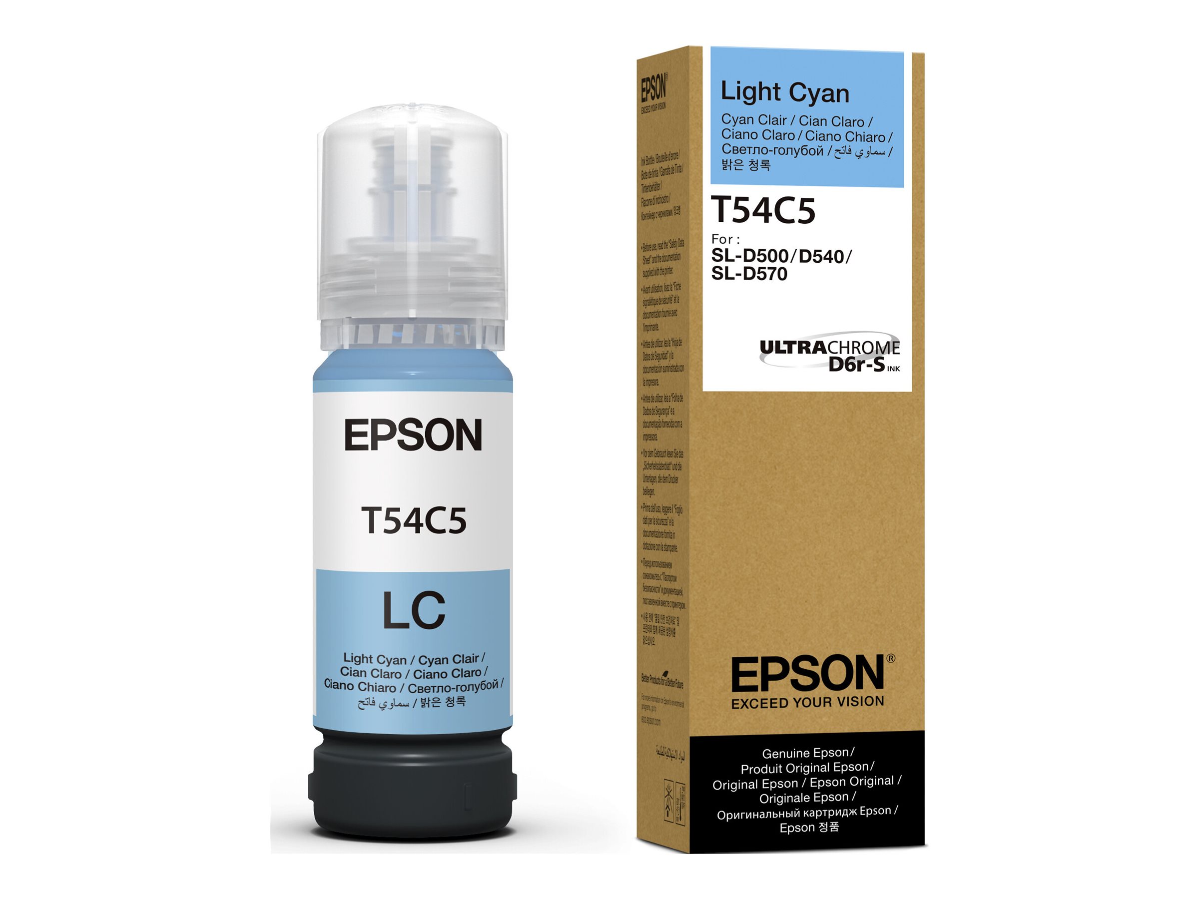 Epson C13T54C520 cartucho de tinta 1 pieza(s) Original Cian claro