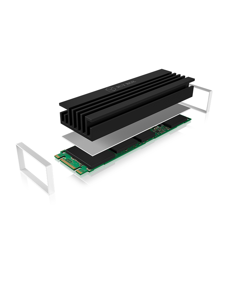 ICY BOX ICY BOX IB-M2HS-70 - Solid State Drive Khlkrper