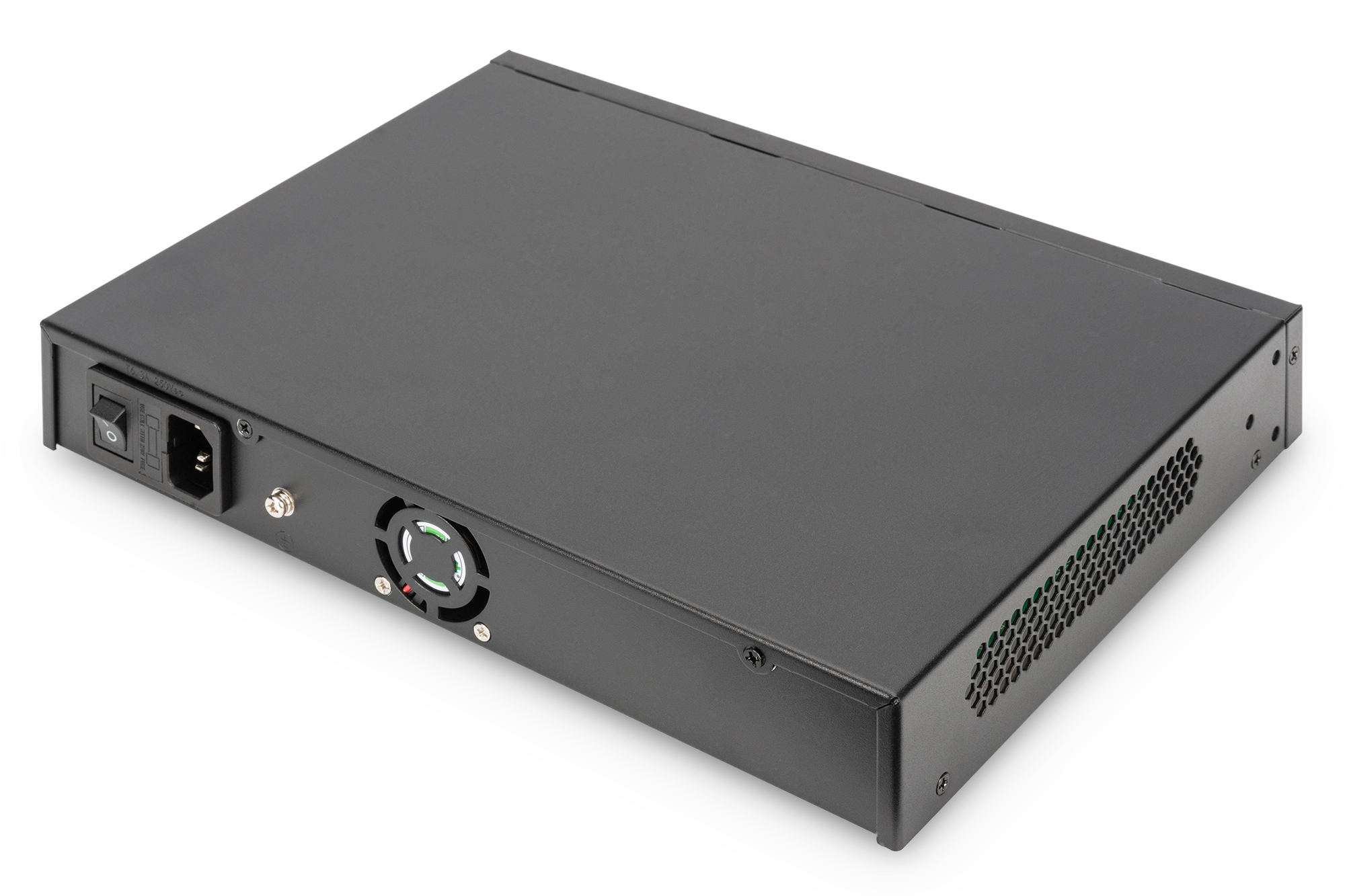 Digitus Switch PoE Gigabit Ethernet 8 porte con 2 porte SFP UPLINK, power budget 140W