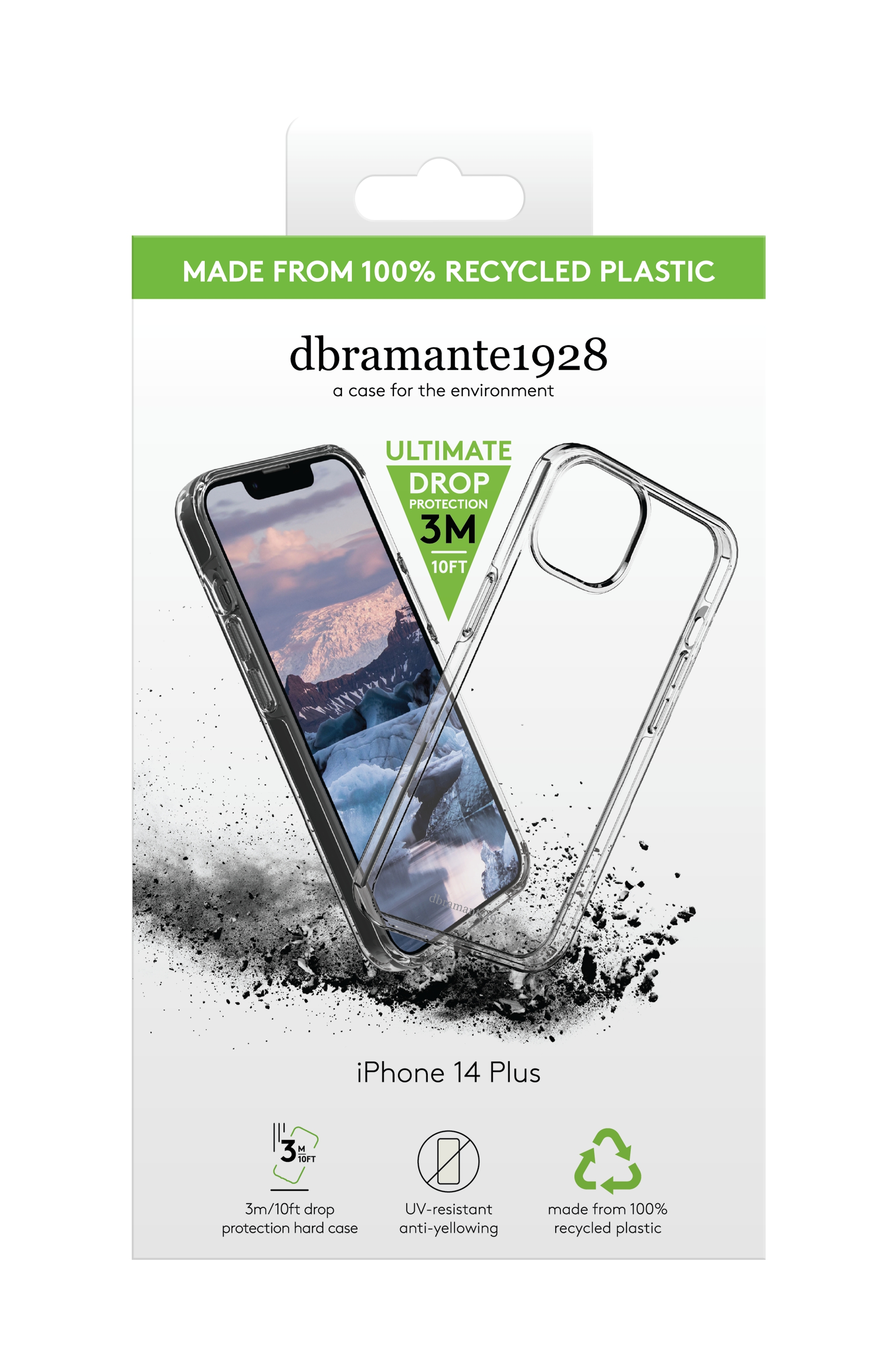 dbramante1928 Iceland Pro custodia per cellulare 17 cm (6.7) Cover Trasparente