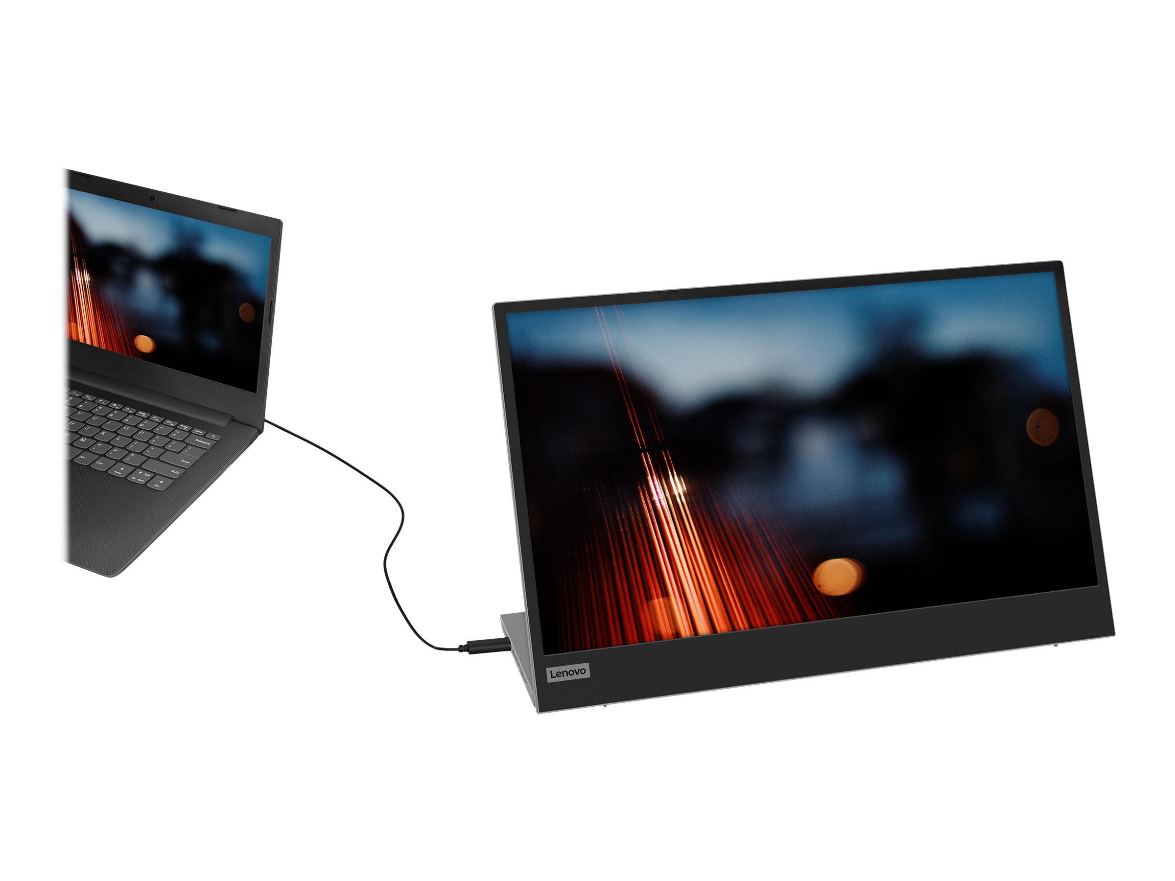 Lenovo L152 - LED-Monitor - 40.6 cm (16) (15.6 sichtbar)