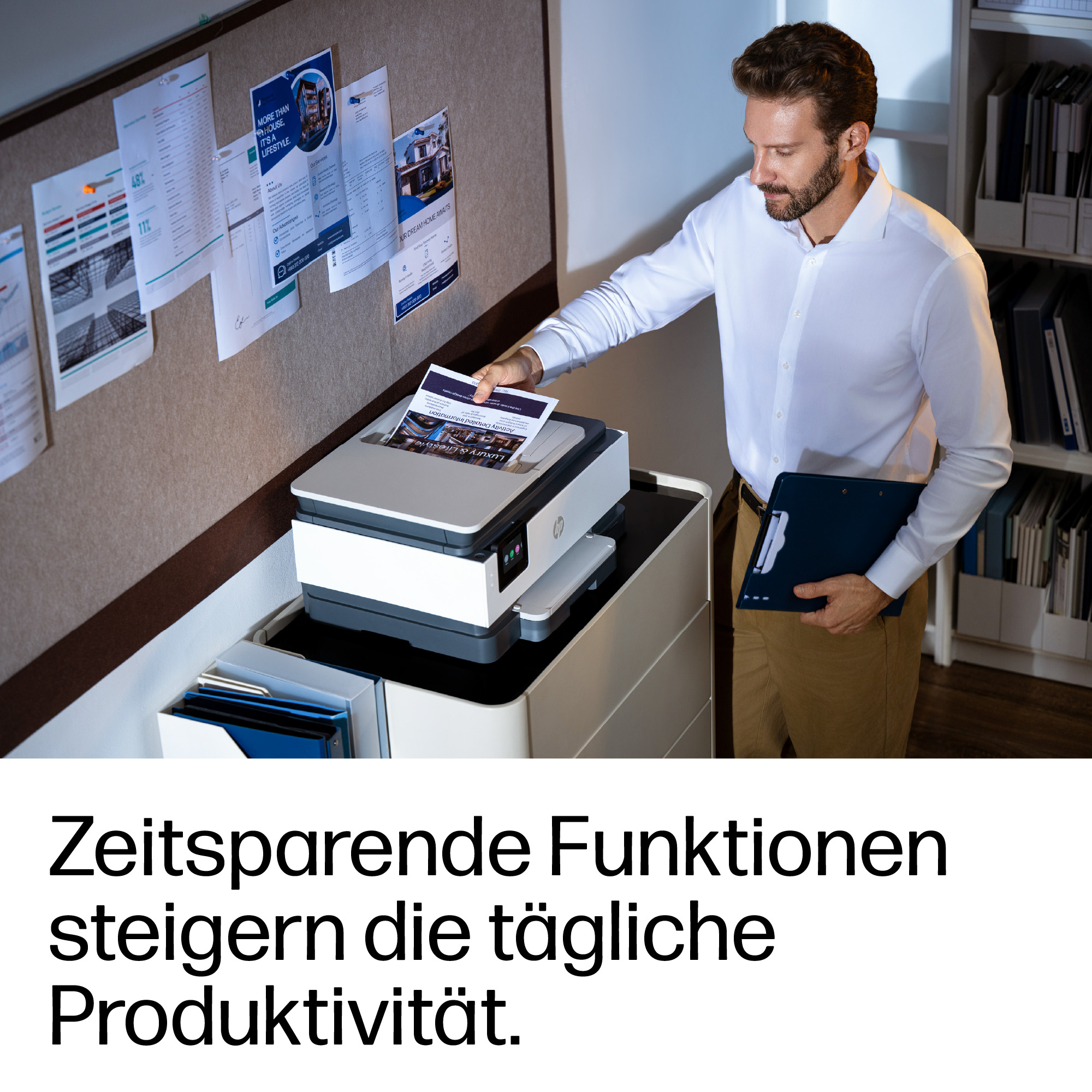 HP OfficeJet Pro 8132e Wireless All-in-One Colore Stampante, Instant Ink; Stampa fronte/retro
