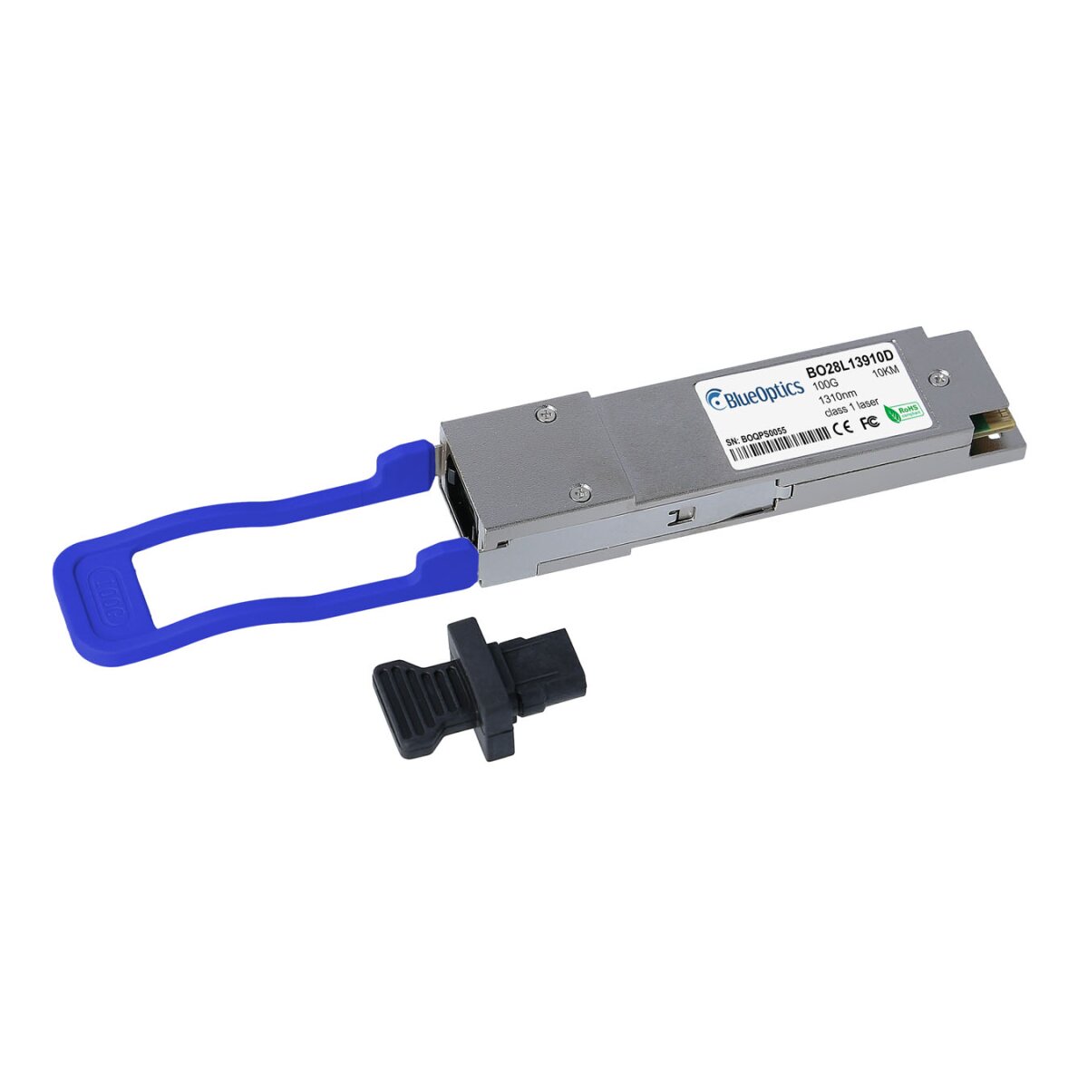 BlueOptics Juniper QSFP-4X25G-LR QSFP28 Transceiver, MPO/MTP Anschluss, 100GBASE-PSM4, Singlemode Fiber, 4xWDM, 10KM