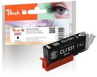 Peach PI100-498 cartuccia dinchiostro 1 pz Compatibile Resa standard Nero