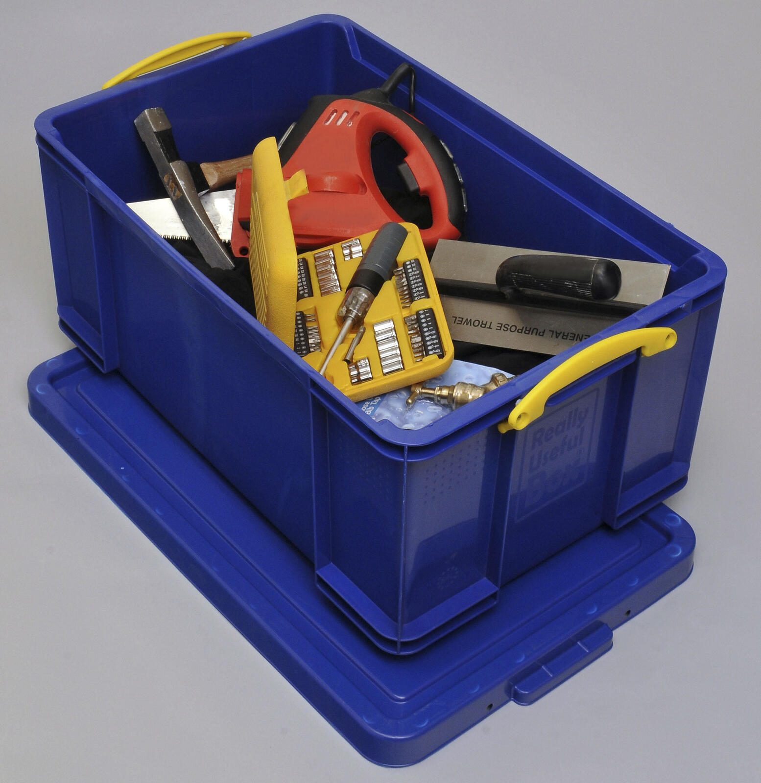 Really Useful Aufbewahrungsbox 64.0 l blau 71.0 x 44.0 31.0 cm