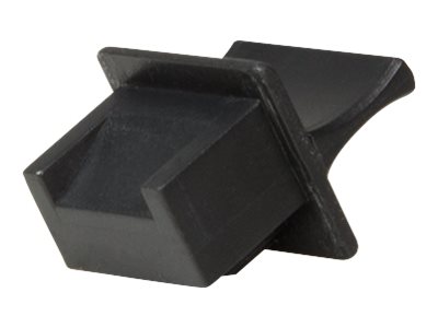 LogiLink Stecker-Staubschutz - RJ-45 - Schwarz (Packung mit 100)