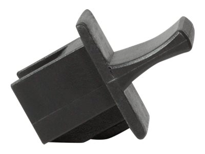 LogiLink Stecker-Staubschutz - RJ-45 - Schwarz (Packung mit 100)