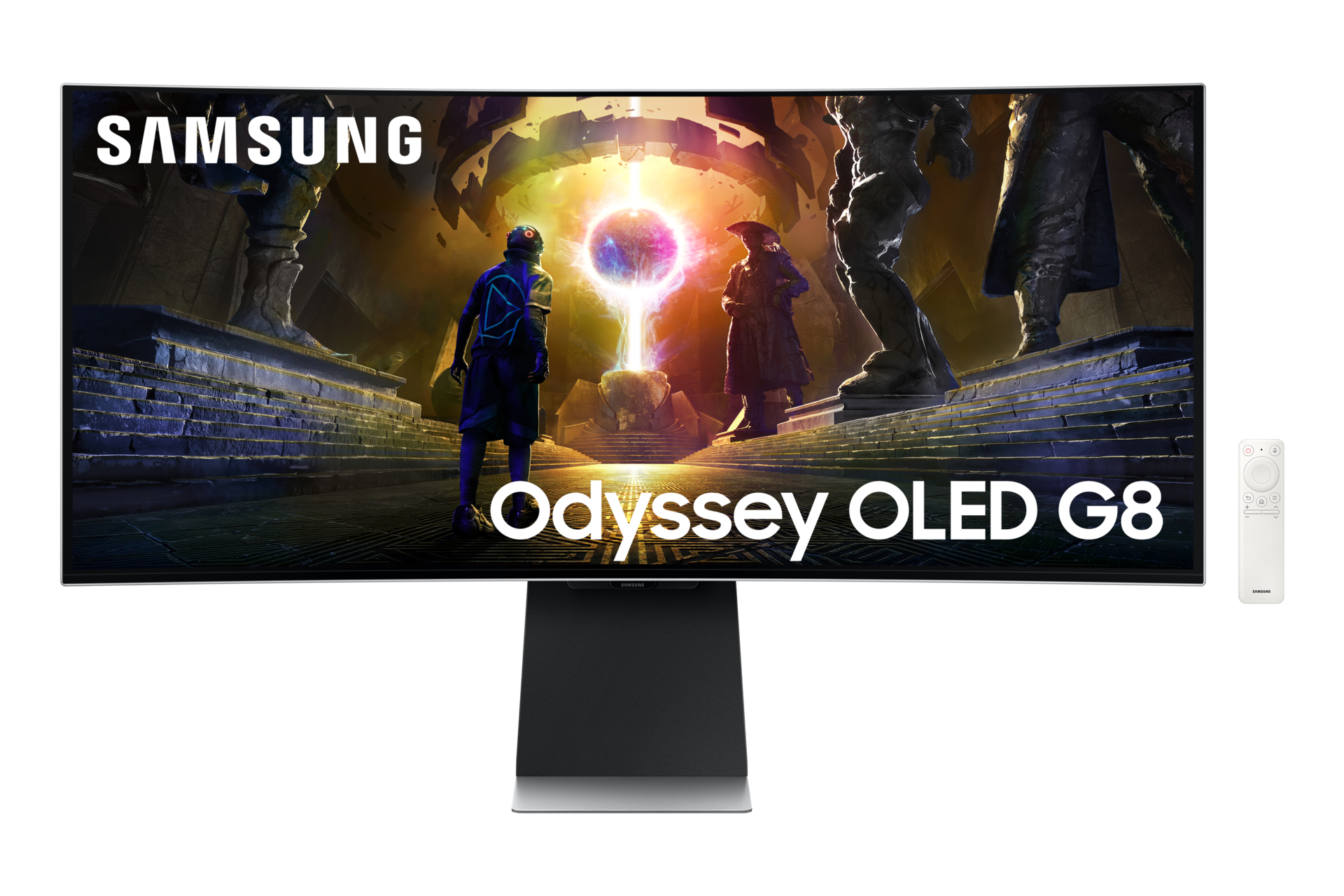 Samsung S34DG850SU pantalla para PC 86,4 cm (34) 3440 x 1440 Pixeles UltraWide Quad HD OLED Plata