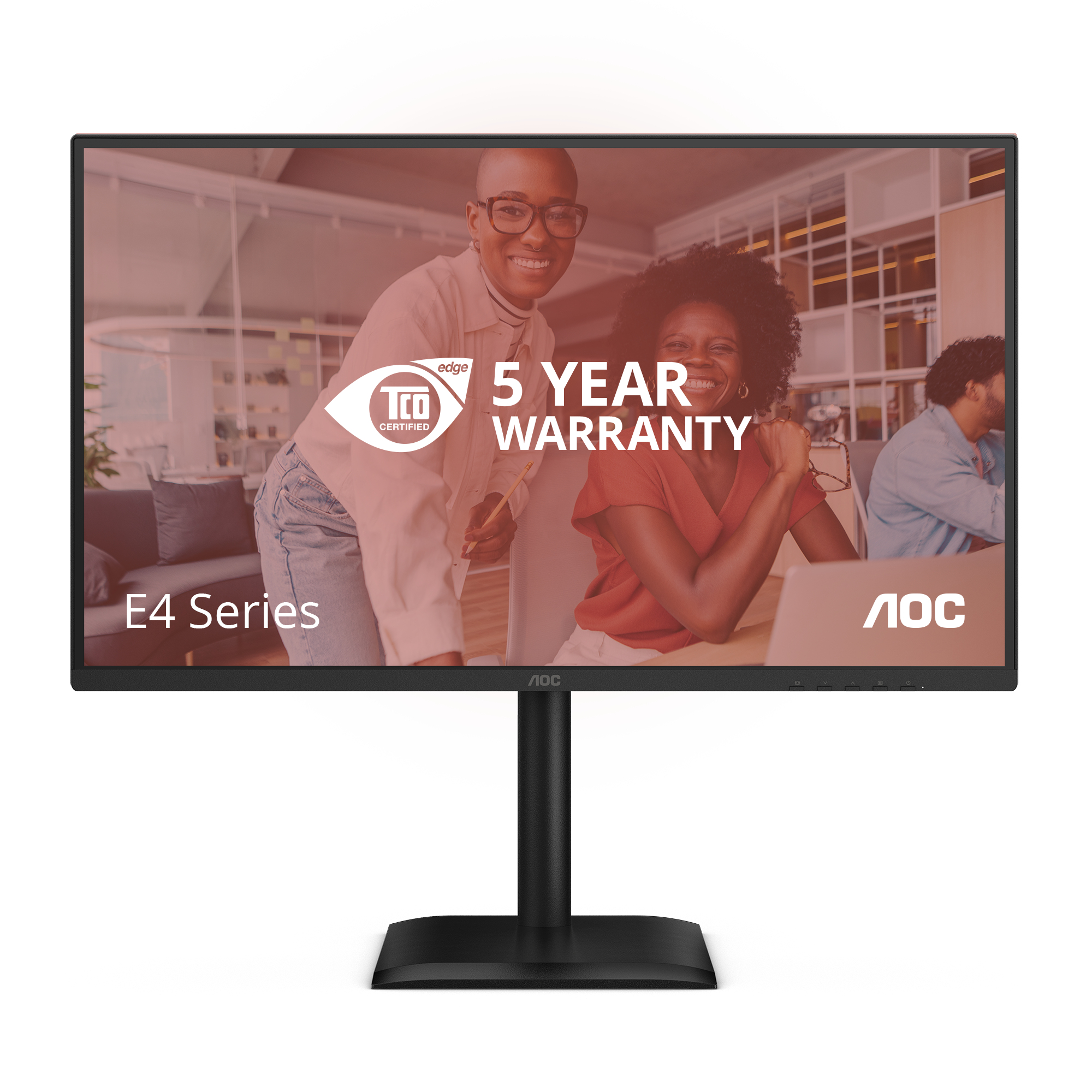 AOC E4 Q27E4CV computer monitor 68.6 cm (27) 2560 x 1440 pixels Quad HD LED Black